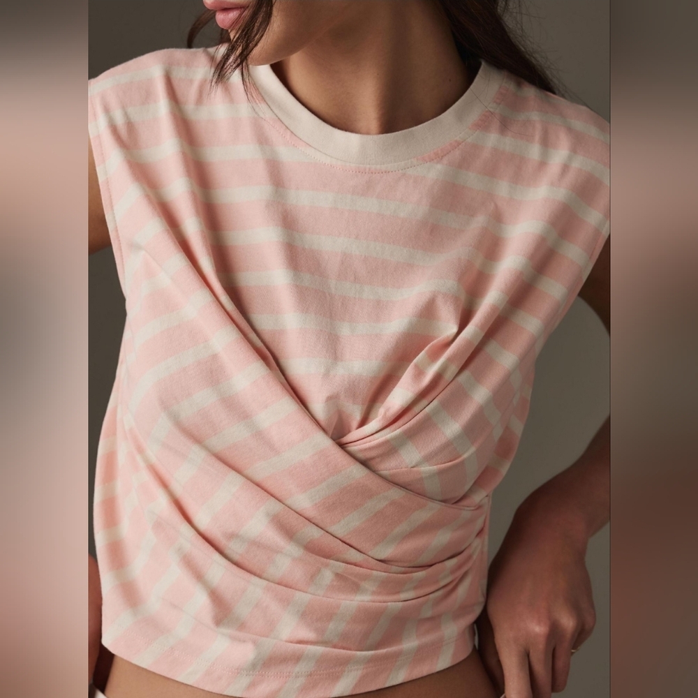 Anthropologie Baum und Pferdgarten Jaliyah muscle tee - Picture 3 of 5
